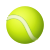 Tennis-Emoji icon