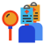 externe-fälle-managerpsychologie-flat-flat-geotatah icon