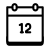 Calendário 12 icon