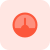 Analog gauge meter for speed test measurement icon
