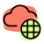 external-global-access-on-a-cloud-connected-drive-cloud-fresh-tal-revivo icon