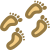 Baby Footprint icon