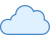 Von der Cloud herunterladen icon