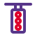 Traffic light for signaling and controlling the traffic icon