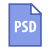 PSD icon