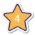 Hotel de 4 estrellas icon