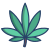 Feuille de cannabis icon