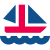 Парусная лодка icon