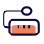 Mic attached melodica Music instrument played in a concert icon
