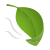 Leaf Fluttering In Wind icon