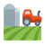 Field and Tractor icon