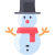 Boneco de neve icon