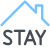 Stay Home Sign icon