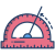 Protractor icon