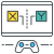 外部游戏游戏设计平面图标线性颜色平面图标 icon