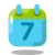 Kalender 7 icon