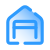 Garage ouvert icon