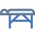 Mesa de massagem em alumínio icon