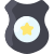 Placa de policía icon