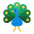 Peacock icon