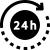 external-24-hours-support-customer-support-sbts2018-mixed-sbts2018 icon