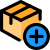 Add parcel item from logistic website portal icon