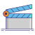 Clapperboard icon