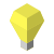 Lâmpada globular icon
