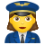 Женщина-пилот icon
