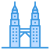 Petronas Twin Tower icon