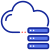 Cloud storage icon