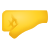 Emoji mit der nach links gerichteten Faust icon
