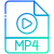 MP4 icon