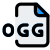 Ogg is a free open container format maintained by the Xiph icon