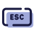 Esc icon