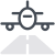 비행기 착륙 icon
