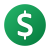 Us Dollar Circled icon