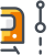 Zug-Strom-Halt icon