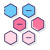 Hexagons icon