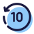 10 戻す icon