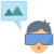 Virtual Reality Glasses icon