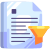 Filtering File icon