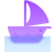 Barco à vela médio icon