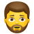 Barba do homem icon