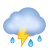 nube-con-relámpagos-y-lluvia icon