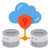 Cloud Database Security icon
