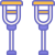 crutch icon