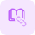 Books to open a link to download icon