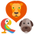 gruppo di animali icon