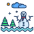 Christmas Landscape icon